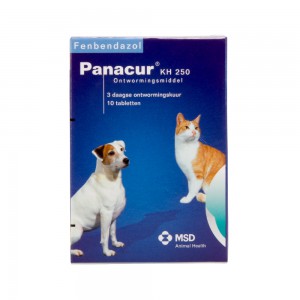 Panacur ontwormingskuur 250mg