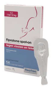 Fipralone spot-on kat (1 tot 12kg)