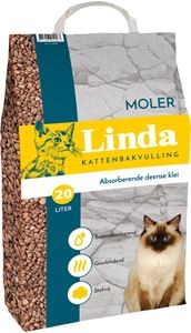 Linda Moler kattenbakvulling 20liter  AFHALEN