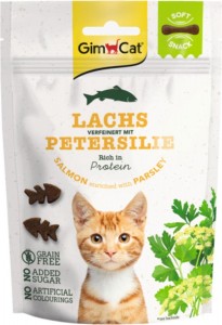 Gimcat soft snack zalm & peterselie 60 gr