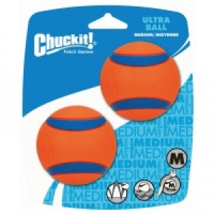 CHUCKIT Medium ultra ball 2 stuks