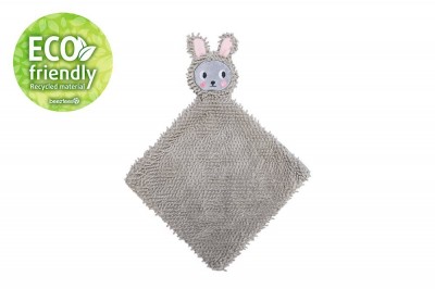 Beeztees puppy eco knuffellap An grijs