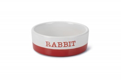 Beeztees Jomi Konijnenvoerbak Keramiek Rood 