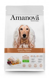 Amanova medium adult exquisite chicken 2 kg