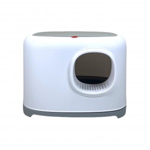 Petlux Clean Kattenbak met Deksel grijs