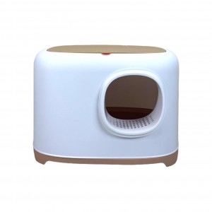 Petlux Clean Kattenbak met Deksel kaki