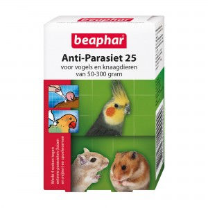 Beaphar Anti-Parasiet 25 knaagdier & vogel 2 pipet