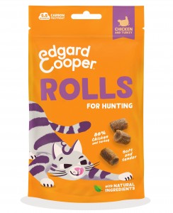 Edgard & Cooper Rolls kip/kalkoen 45 gram