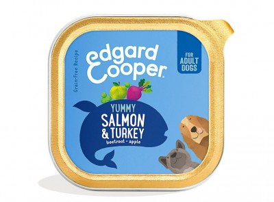 Edgard & Cooper kuipje zalm & kalkoen in 2 maten