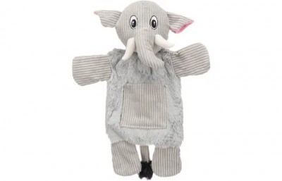 Speelgoed Hida Platte Olifant grijs