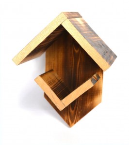 pindakaaspothouder budget pin hout