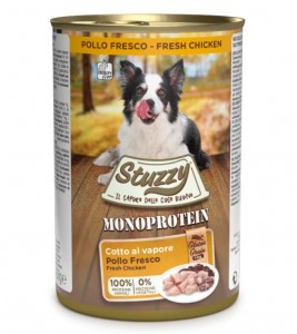 stuzzy hond monoprotein verse kip